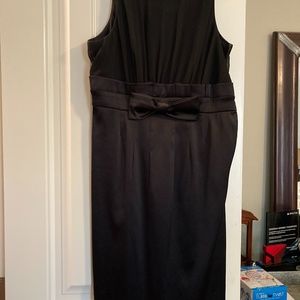 signature by sangria black dress